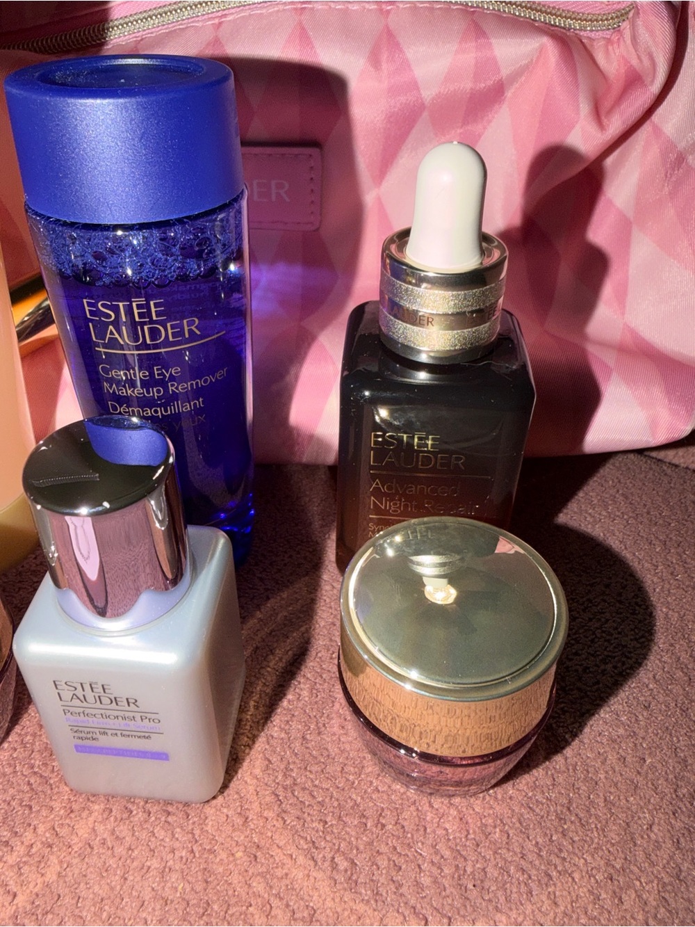 Estee Lauder Skincare & Face Oil Collection — Pink, Blue, Gold Bundle - Picture 3 of 6